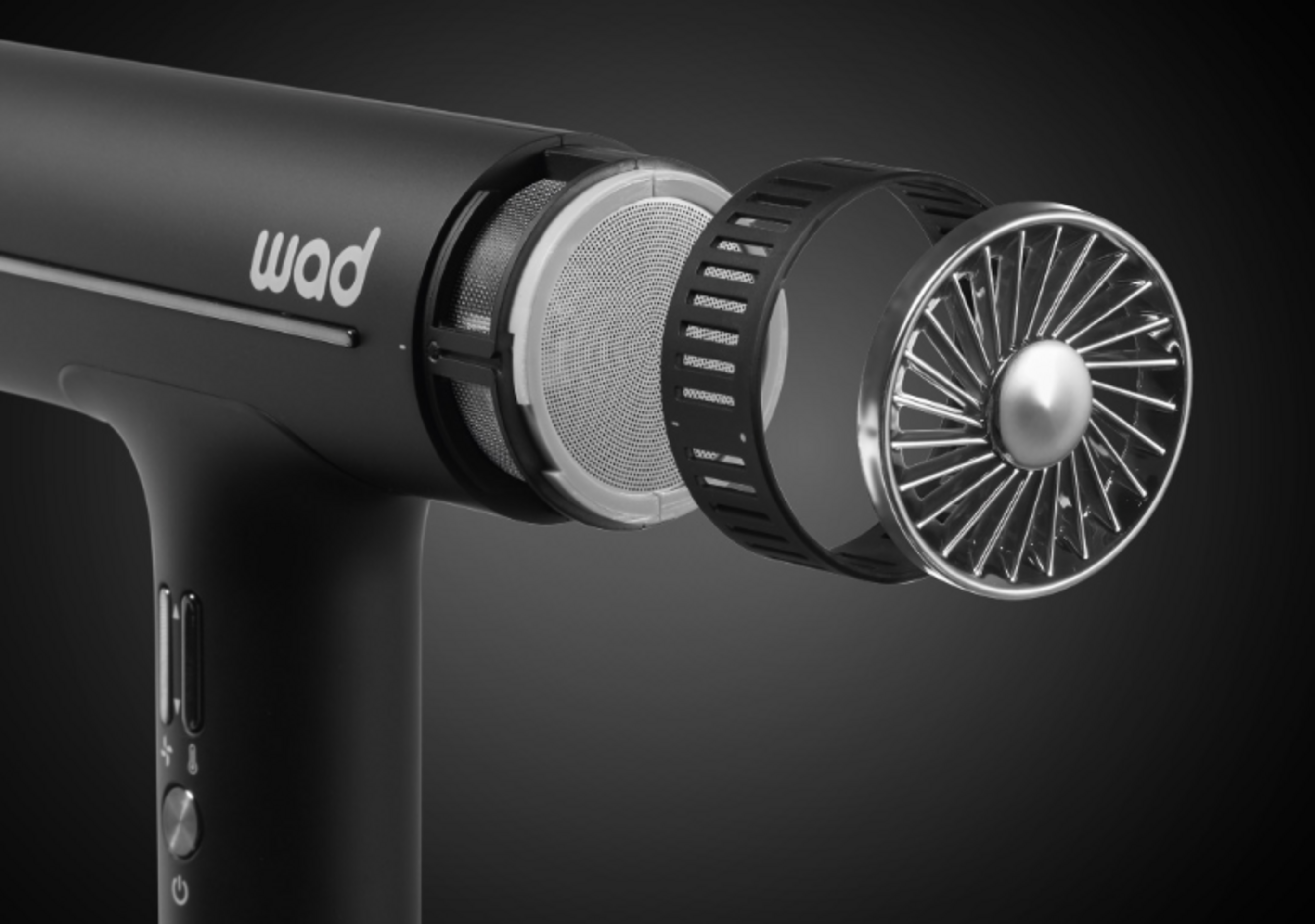 WAD ELITE Negro Secador profesional - 3