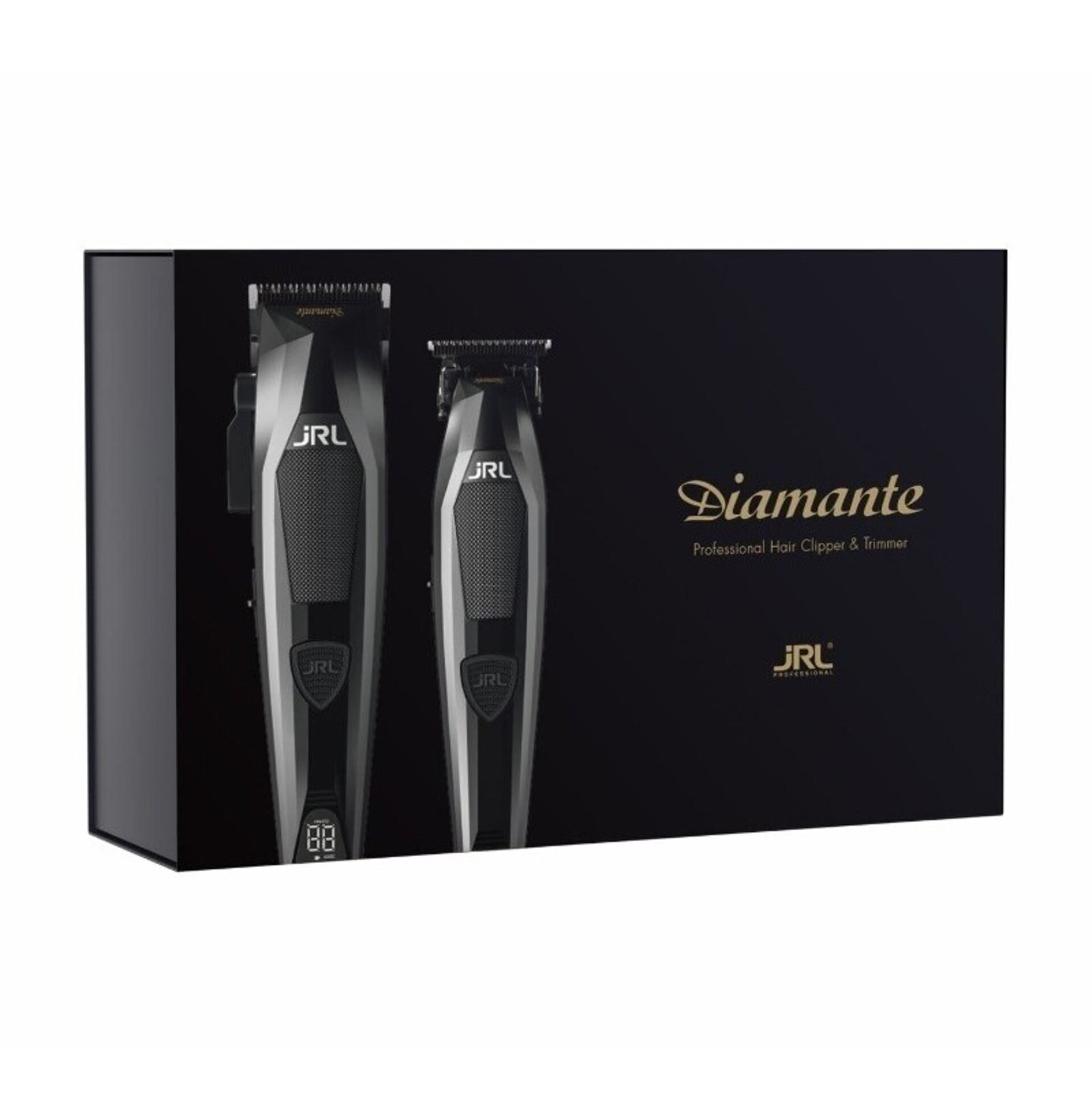 JRL DIAMANTE Combo Clipper & Trimmer Negro - 1