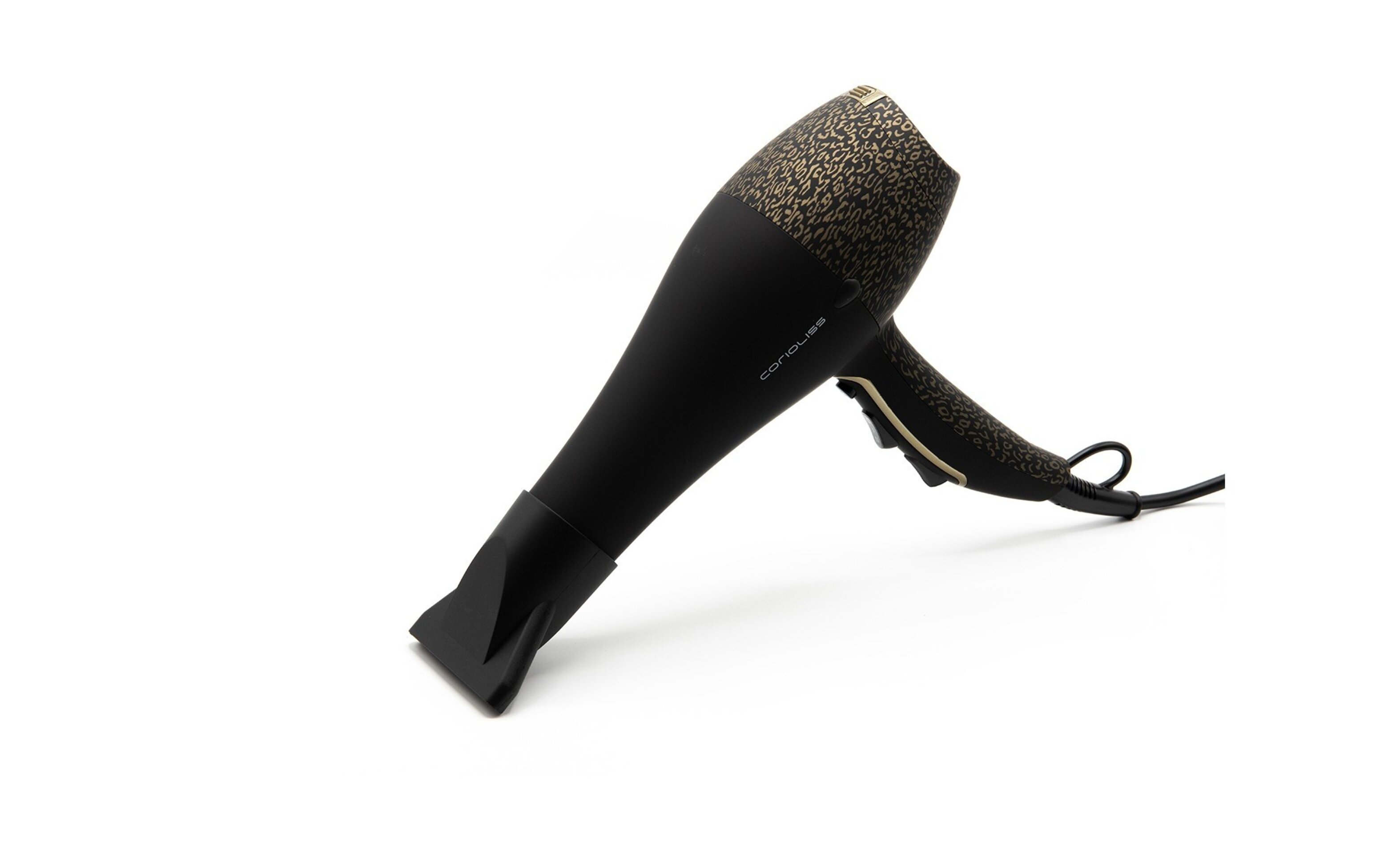 CORIOLISS Secador Flow Dc Black Leopard Gold Soft Touch - 2