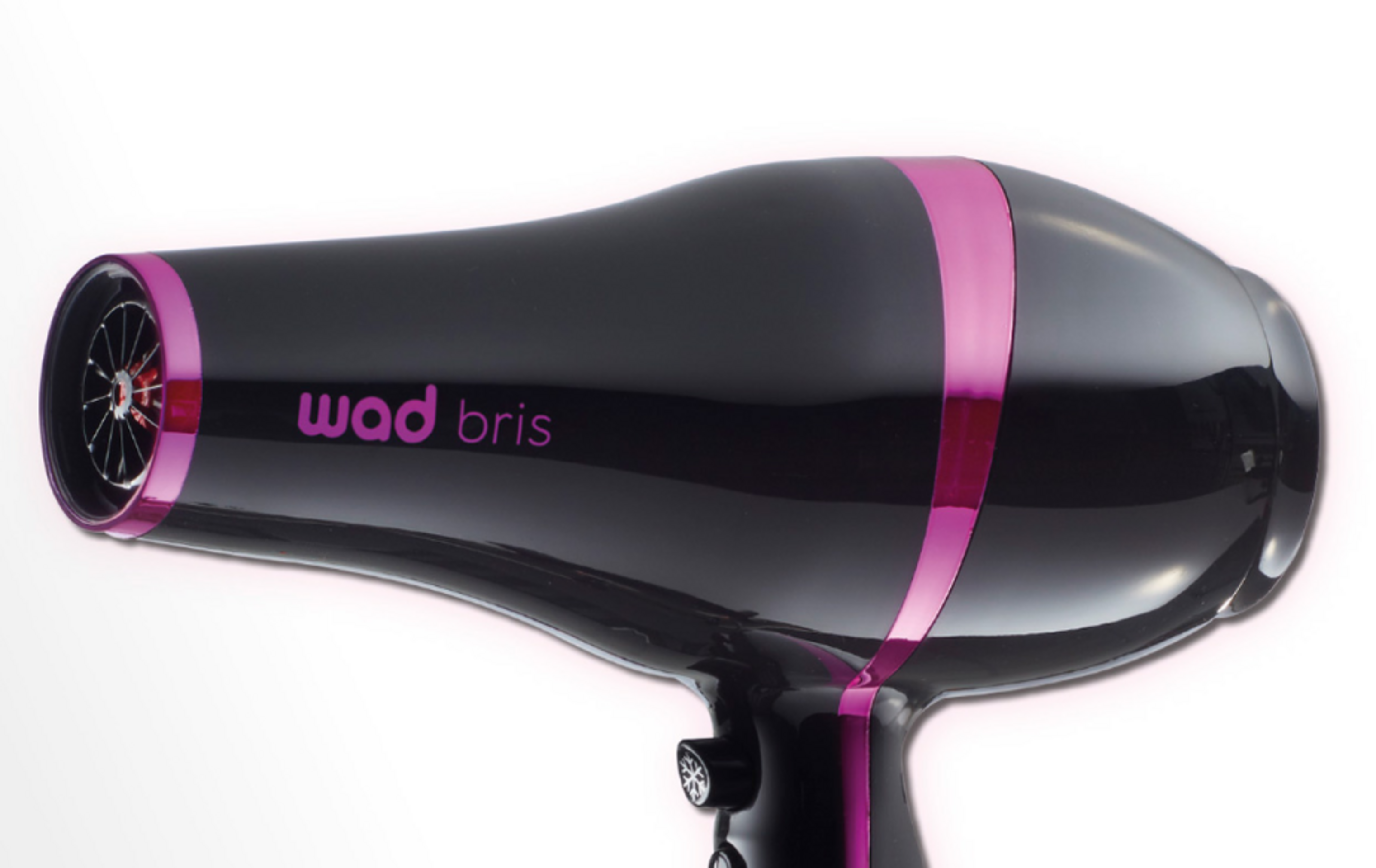 WAD BRIS Negro/Rosa Secador profesional - 3