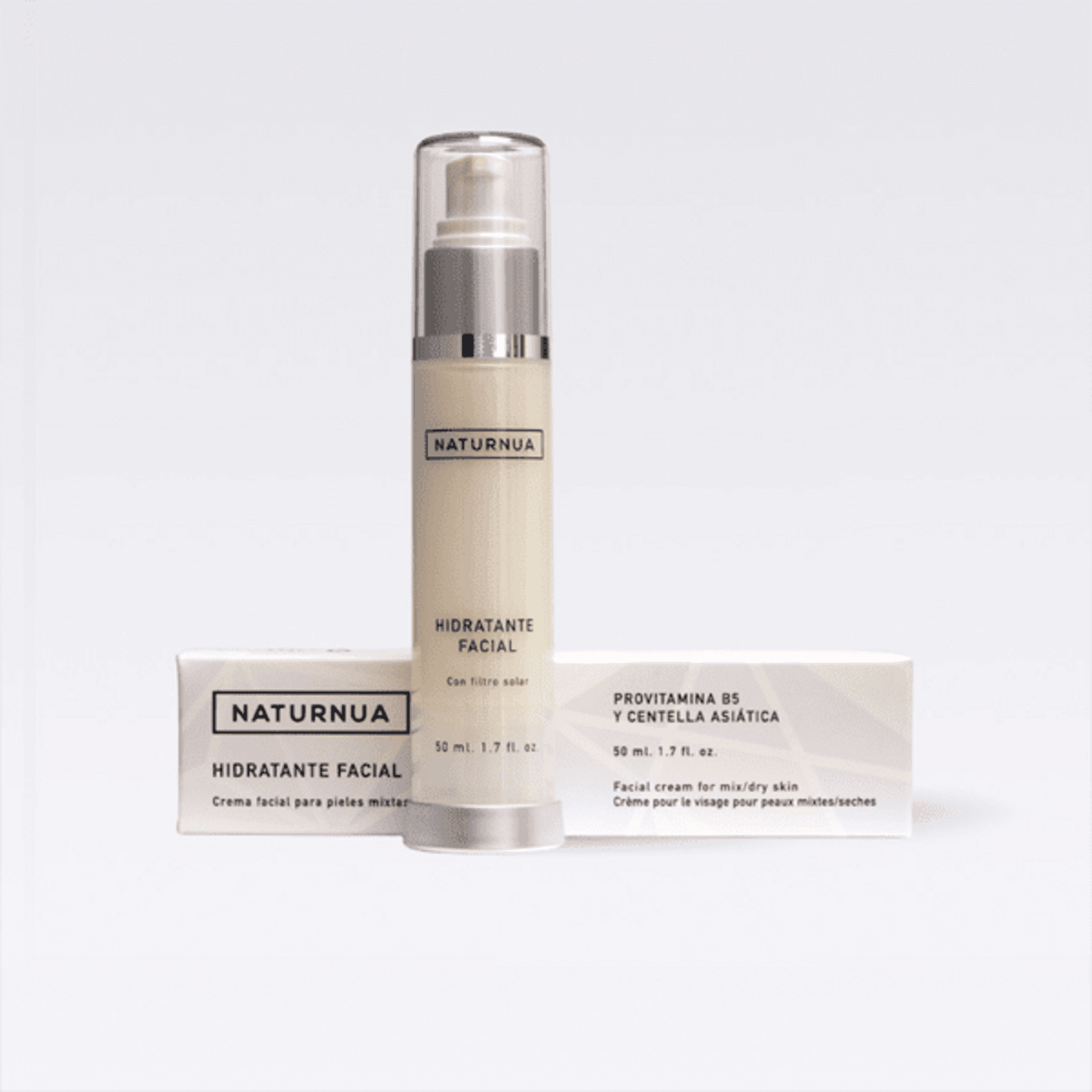 NATURNUA Hidratante Facial (Crema Facial) 50 ml - 1